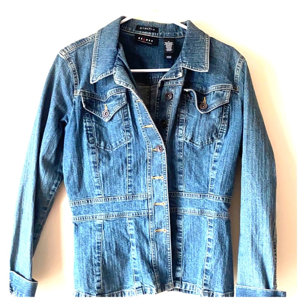 Axcess Jean Jacket -like new, Medium